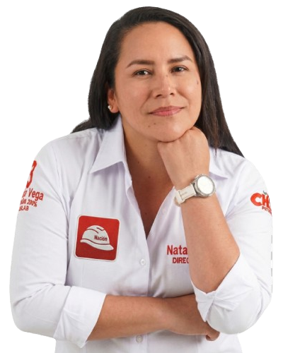 Nataly Vega candidata a diputada por Callao